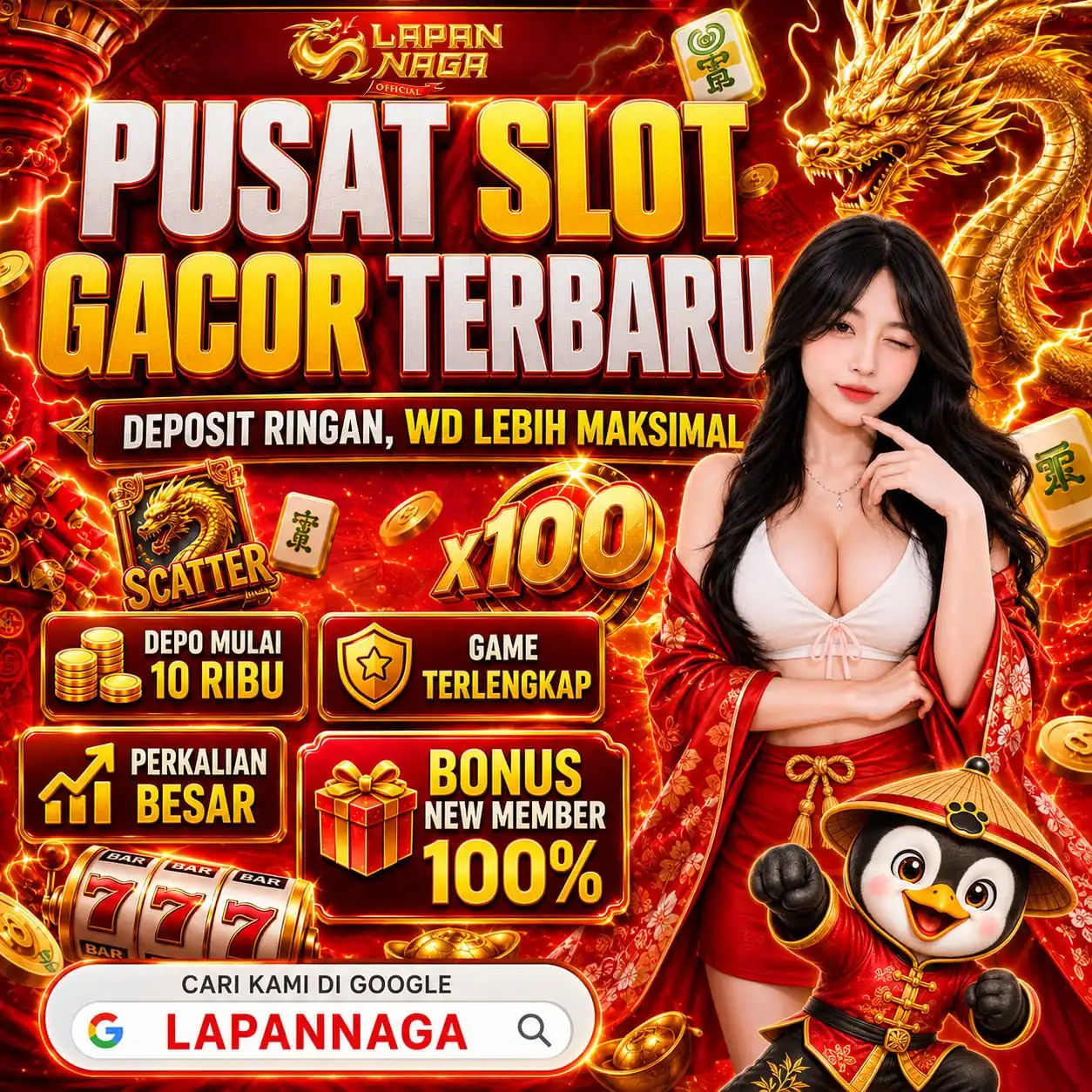 LAPANNAGA: Link Apk Slot Depo 5k Via Dana Qris Gampangjp Resmi Terpercaya
